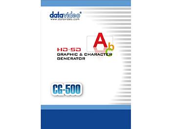 Datavideo CG-500 HD/SD Graphics/Character Generator