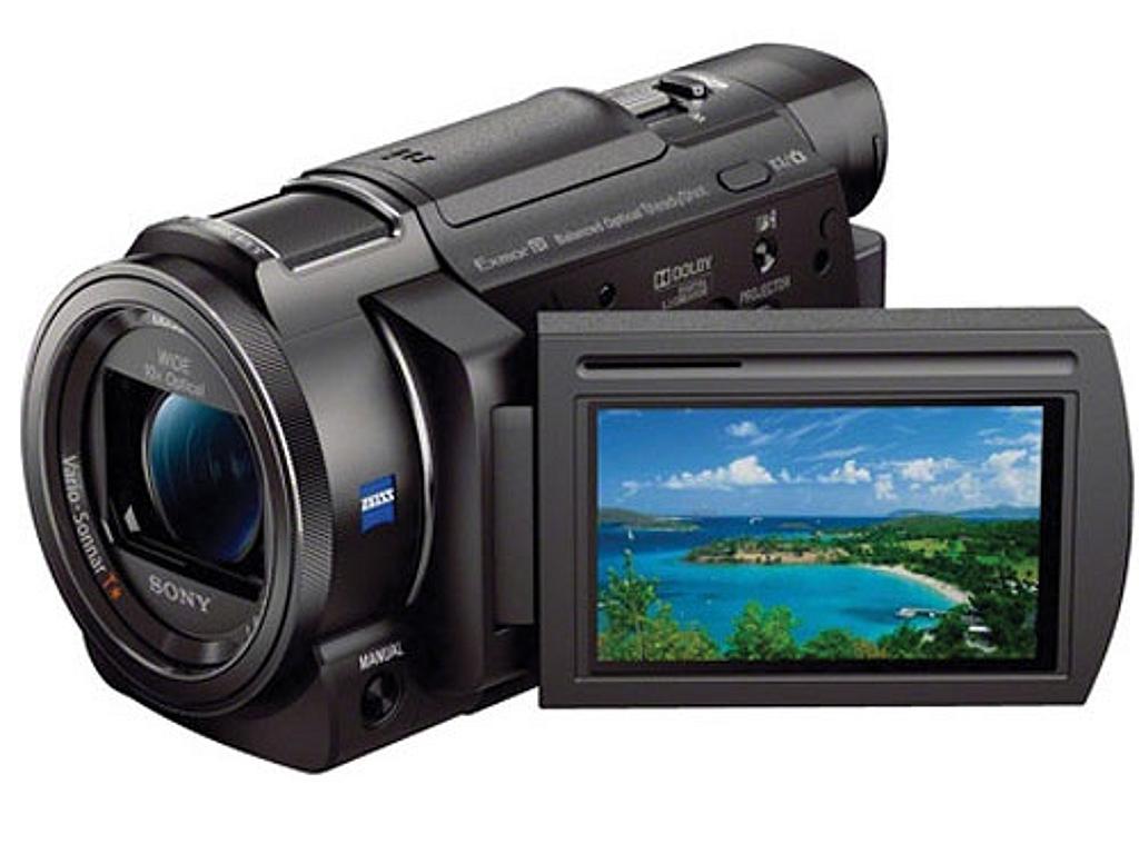 Sony FDR-AXP35 4K Camcorder PAL with Built-In Projector