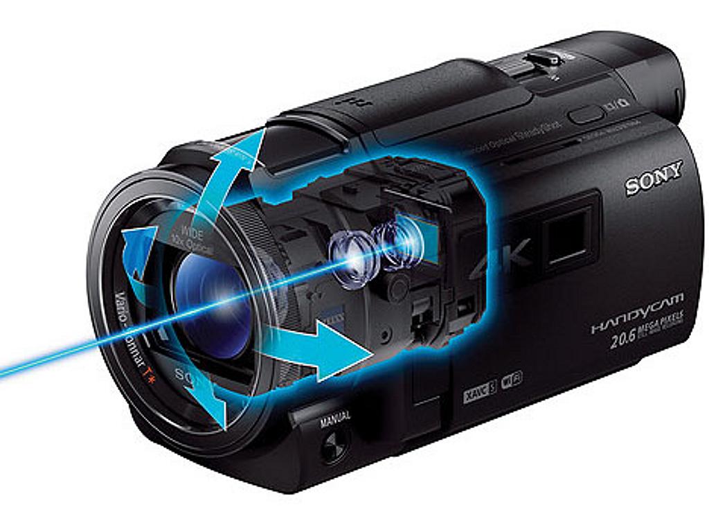 Sony FDR-AXP35 4K Camcorder PAL with Built-In Projector