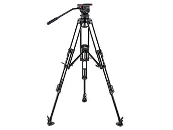Globalmediapro FH10-CF-M Video Tripod with Carbon Fiber Legs and Mid-Level Spreader