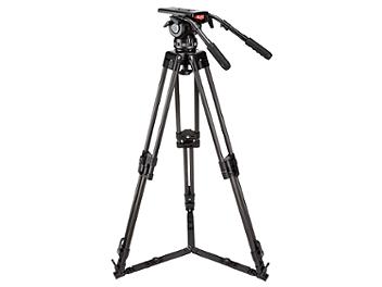 Globalmediapro FH20-CF-G Video Tripod with Carbon Fiber Legs and Ground Spreader