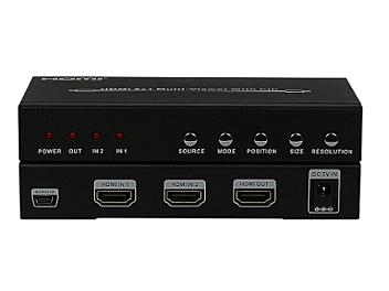 Globalmediapro CV-HDS-821P HDMI 2x1 Multiviewer with PIP