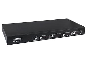 Globalmediapro CV-HDM-944C100 4x4 HDMI CAT5 Matrix Extender