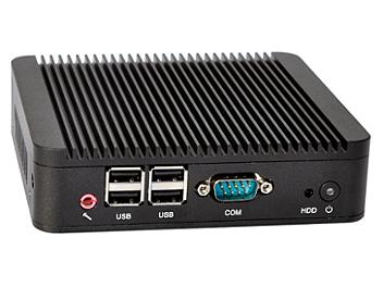 Qotom Q100N-S01 Mini Computer (1037U CPU, 2GB RAM, 8GB mSATA SSD, Wireless)