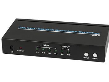 Globalmediapro CV-HDS-S41SL Seamless 4x1 Switcher