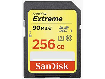 SanDisk 256GB Extreme UHS-I U3 SDHC Memory Card (Class 10, pack 2pcs)