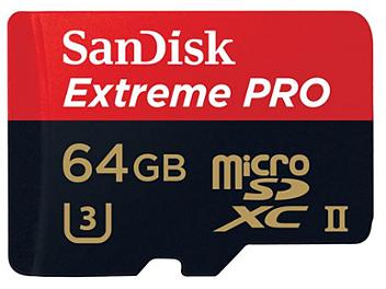 SanDisk 64GB Extreme Pro UHS-II microSDXC Memory Card 275MB/s
