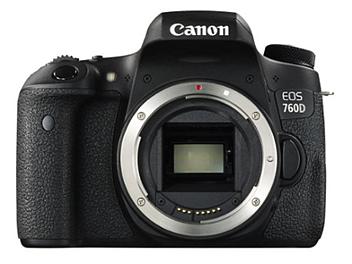 Canon EOS-760D DSLR Camera with Canon EF-S 18-200mm Lens