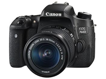 Canon EOS-760D DSLR Camera with Canon EF-S 18-55mm Lens