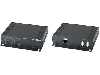 Globalmediapro SCT HKM01E HDMI and USB CAT5 Extender (Transmitter and Receiver)