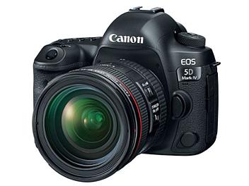 Canon EOS-5D Mark IV DSLR Camera with Canon EF 24-70mm F4L IS USM Lens
