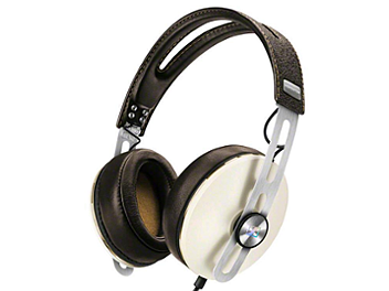 Sennheiser Momentum 2 Lifestyle Around-Ear Hifi Headphones (iOS, Ivory)