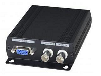 Globalmediapro SCT AD001TVI HD-TVI to HDMI / VGA / Composite Video Converter
