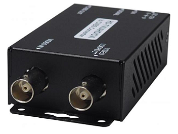Globalmediapro SCT AD001HD1 HD-TVI / AHD / HD-CVI to CVBS Converter with Built in Loop Out
