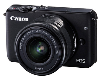 Canon EOS M10 Mirrorless Digital Camera with EF-M 15-45mm IS STM Lens