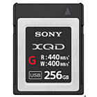 Sony QD-G256E 256GB XQD G Series Memory Card (pack 5 pcs)