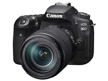 Canon EOS-90D DSLR Camera with Canon EF-S 18-135mm Lens
