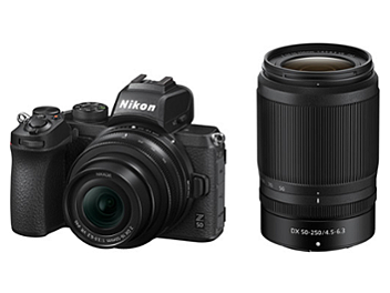 Nikon Z50 Mirrorless Kit with 16-50mm and 50-250mm Lenses