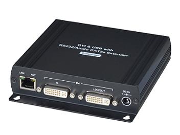 Globalmediapro SCT DKM01 DVI USB/Audio/RS232 CAT5e KVM Extender