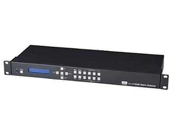 Globalmediapro SCT HS04M-4K6G 4x4 4K HDMI Matrix Switcher