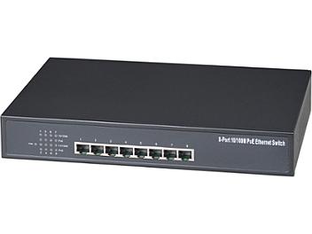 Globalmediapro SCT IP08HM 8 Ethernet and 2 Fiber PoE Switch 150W
