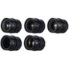 Nitecore SP 25mm, 35mm, 50mm, 75mm, 100mm Cinema Lenses