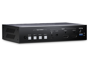 Globalmediapro SCT HUS03-4K6G 60Hz 3x1 HDMI, USB-C Presentation Switcher