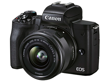 Canon EOS M50 Mark II Mirrorless Camera with Canon EF-M 15-45mm Lens