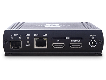 Globalmediapro SCT HKM01-4K-KS HDMI CAT5e / Fiber Extender with USB, Audio, RS232, IR (Transmitter and Receiver)