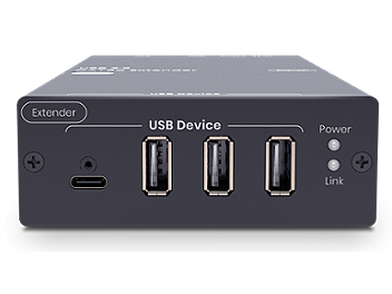 Globalmediapro SCT UE03H USB 3.2 Fast CAT5 Extender with 4-Port USB Hub