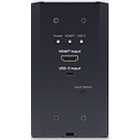 Globalmediapro SCT HUW01-4K6G HDMI & USB-C DisplayPort CAT5e Wall Plate Extender (Transmitter and Receiver)